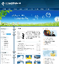 pageadmin企业网站管理系统-蓝色保温材料网站模板(带程序) - 源码下载 -六神源码网